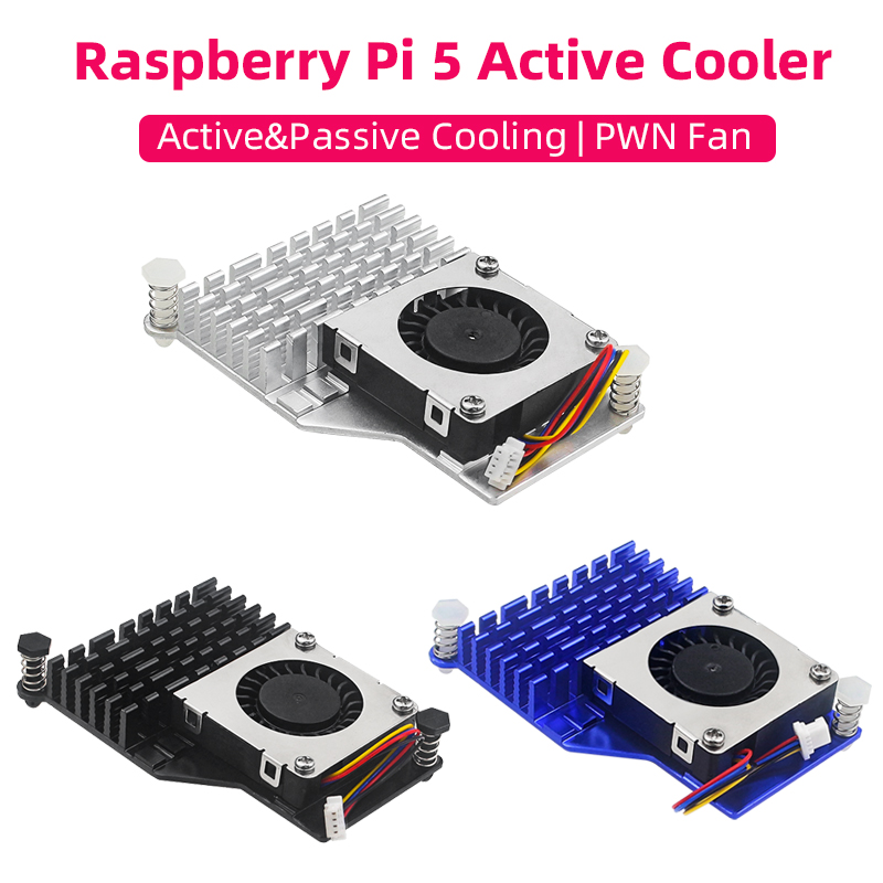 Raspberry Pi Water Cooling Kit - Raspberry Pi 5 Active Cooler Aluminum