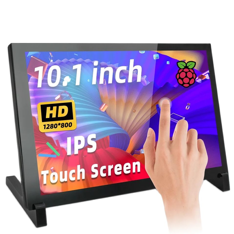 Raspberry Pi 10.1 Inch Capacitive Touch Screen Ips - IPistBit 10.1 Inch Capacitive Touchscreen Portable