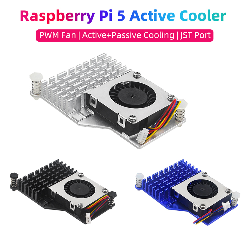 Raspberry Pi Water Cooling Kit - Raspberry Pi 5 Active Cooler PWM