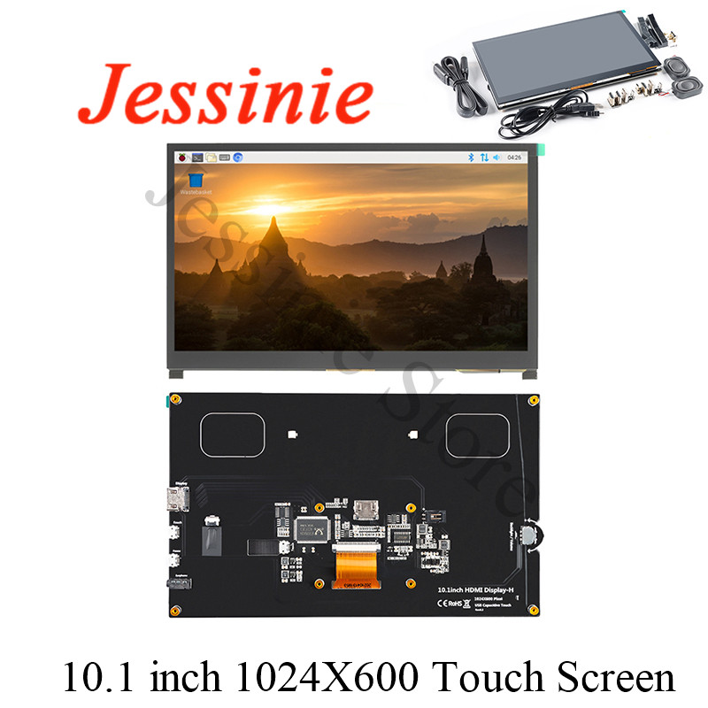 Raspberry Pi 10.1 Inch Capacitive Touch Screen Ips - 10.1 inch HDMI-compatible LCD Display Module