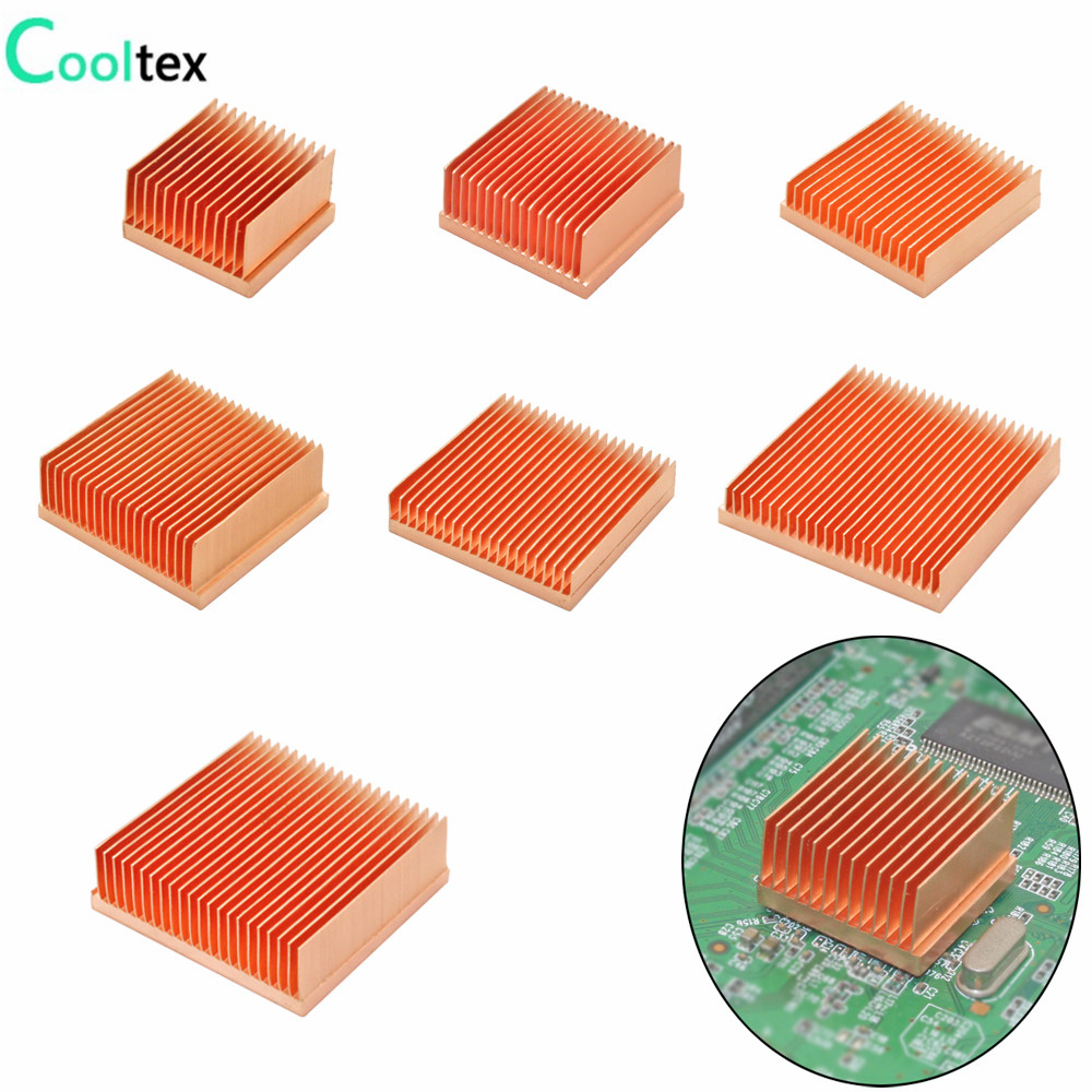 Raspberry Pi Water Cooling Kit - DIY Pure Copper Heatsink Skiving Fin