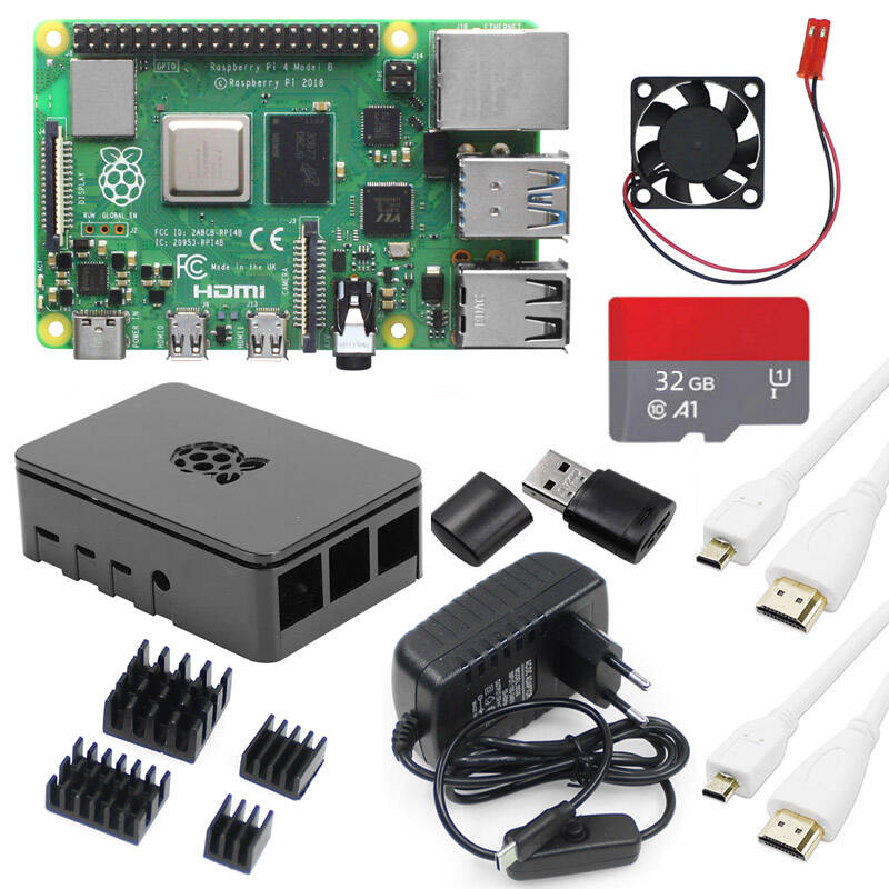 Raspberry Pi 4 8Gb Ram Kit - Raspberry Pi 4B 8GB Basic Kit
