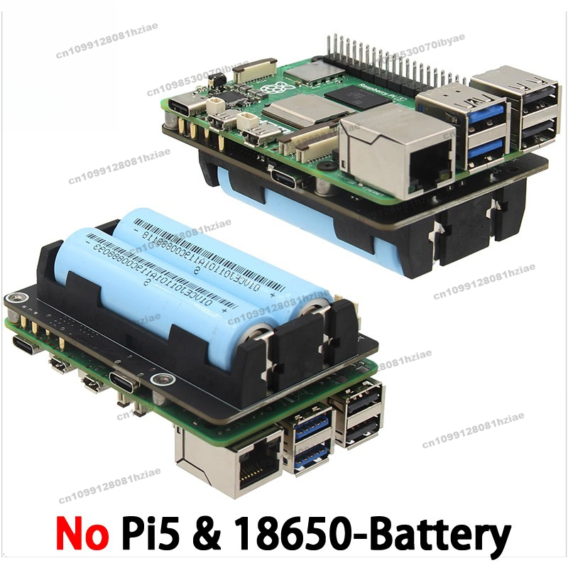 Raspberry Pi Uninterrupted Power Supply Ups 18650 - For X1200 Raspberry Pi 5 UPS