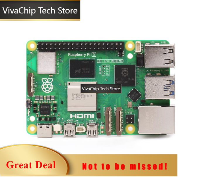 Raspberry Pi 5 8Gb Board - VivaCTRaspberry Pi 5th Generation 5B Development