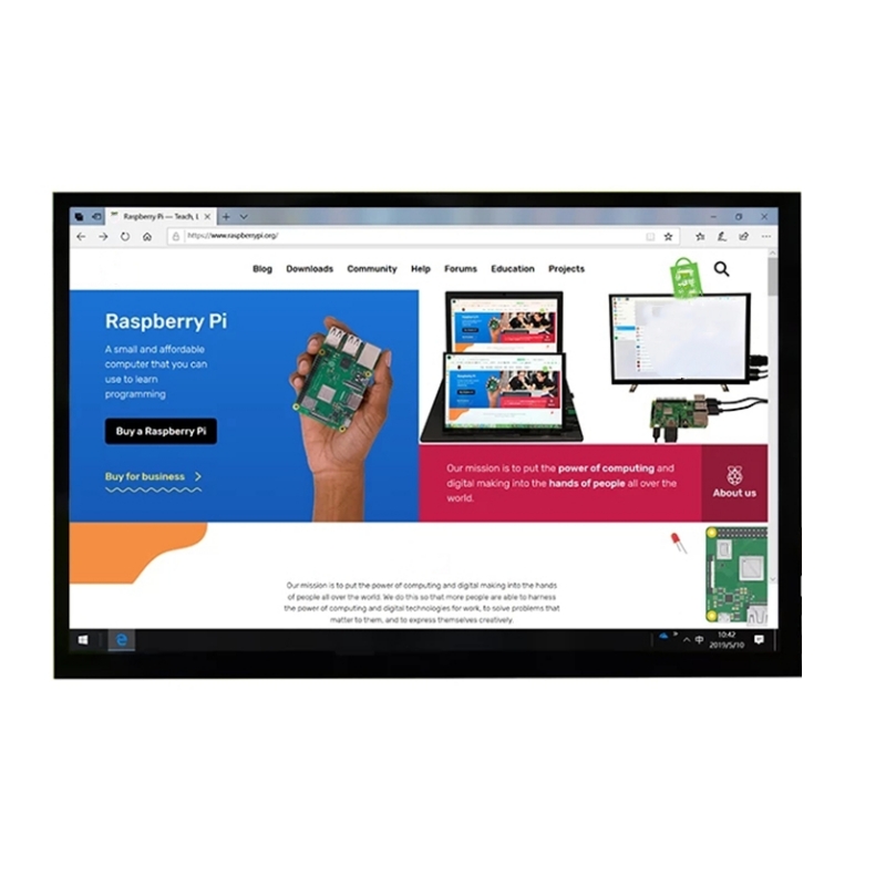 Raspberry Pi 10.1 Inch Capacitive Touch Screen Ips - New 10.1 inch 1280x800 IPS LCD