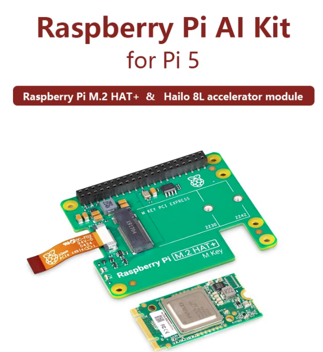 Raspberry Pi Ai Kit Hailo-8L - Official Raspberry Pi 5 AI Kit