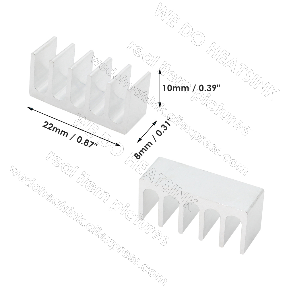 WE DO HEATSINK 8x22x10mm Alumi - Raspberry Pi Water Cooling Kit review and price