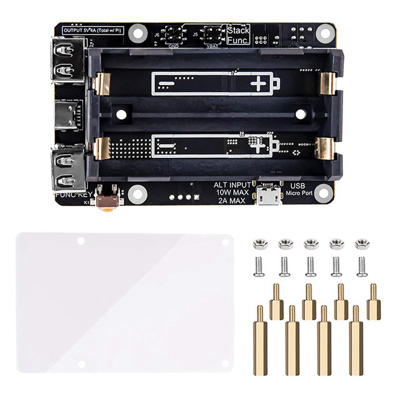 Delicate Texture-2X For Raspbe - Raspberry Pi Uninterrupted Power Supply Ups 18650 review and price