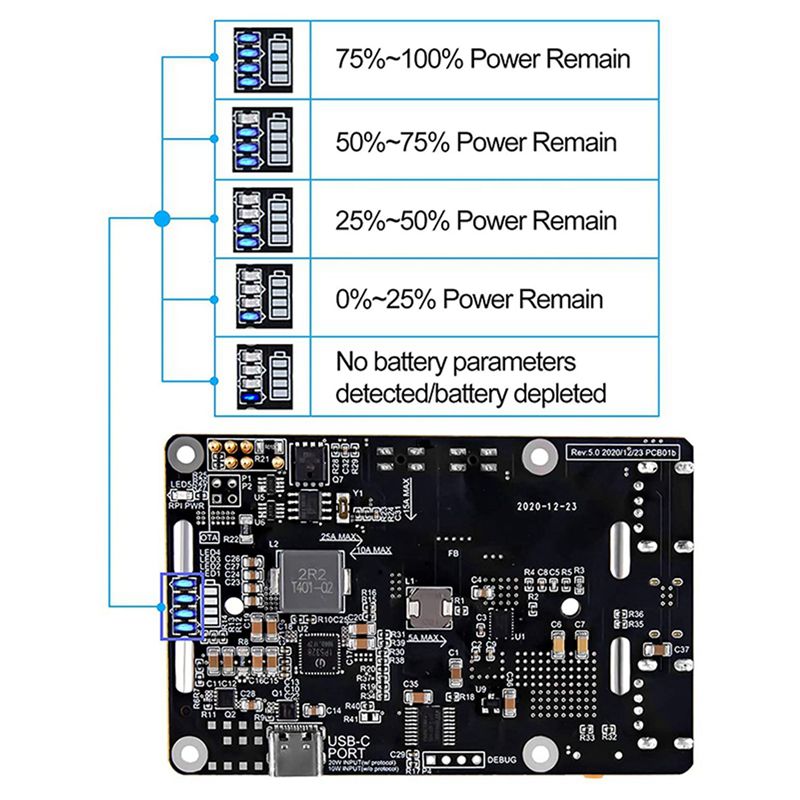 Delicate Texture-2X For Raspbe - Raspberry Pi Uninterrupted Power Supply Ups 18650 review and price