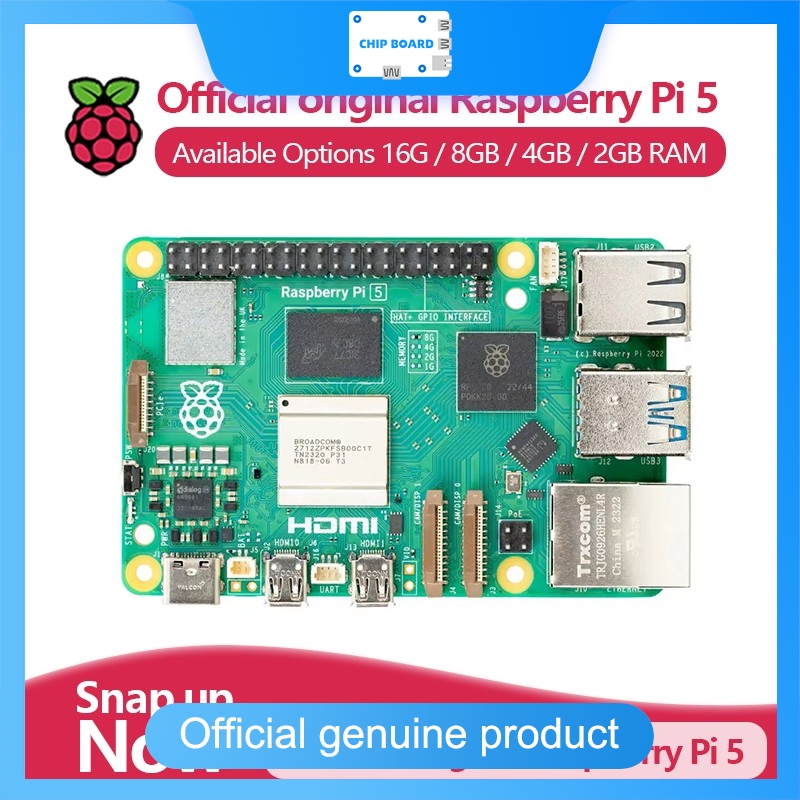 Official Raspberry Pi 5 Single - Raspberry Pi 5 8Gb Board review and price