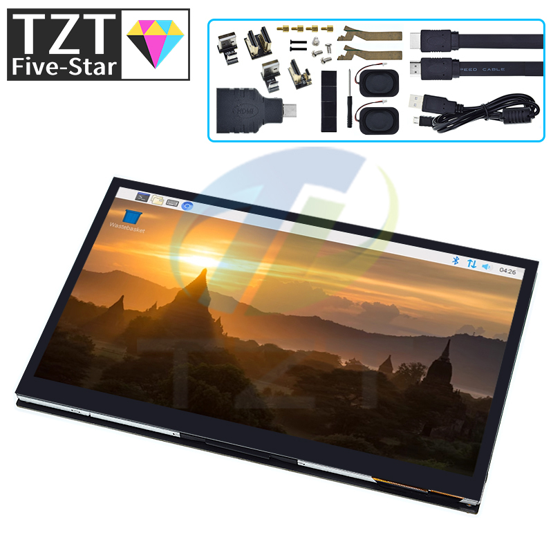 TZT 10.1 Inch HDMI-compatible  - Raspberry Pi 10.1 Inch Capacitive Touch Screen Ips review and price