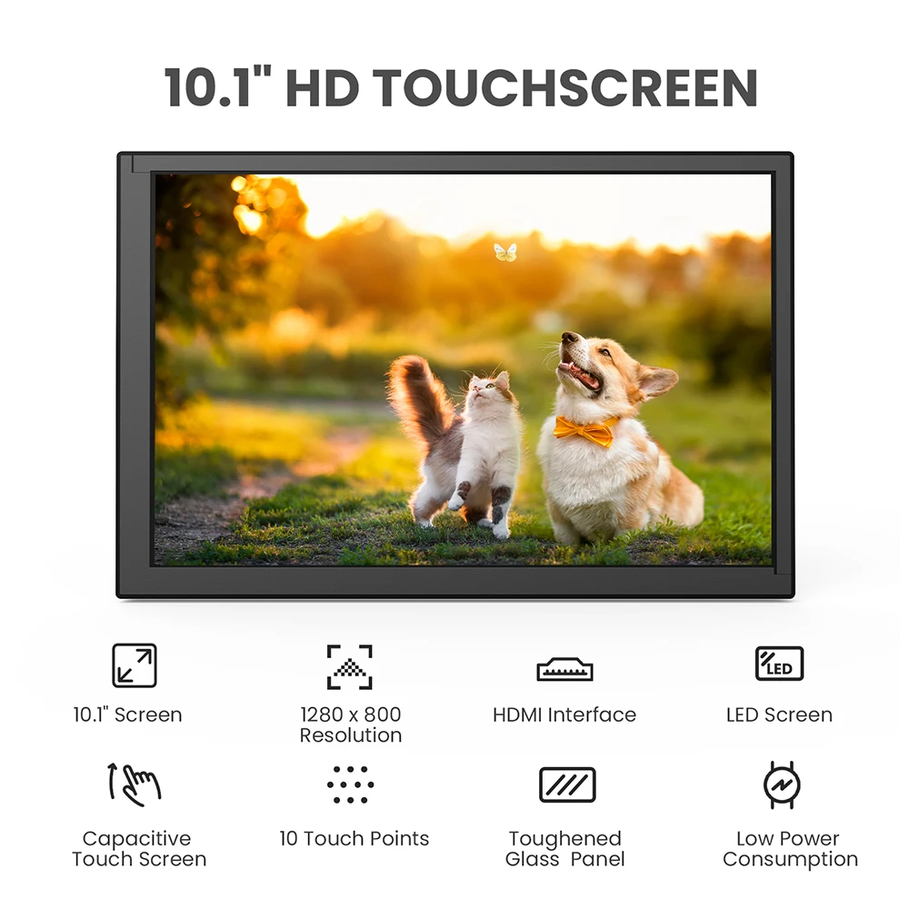 Eyoyo 10.1-inch Capacitive Tou - Raspberry Pi 10.1 Inch Capacitive Touch Screen Ips review and price