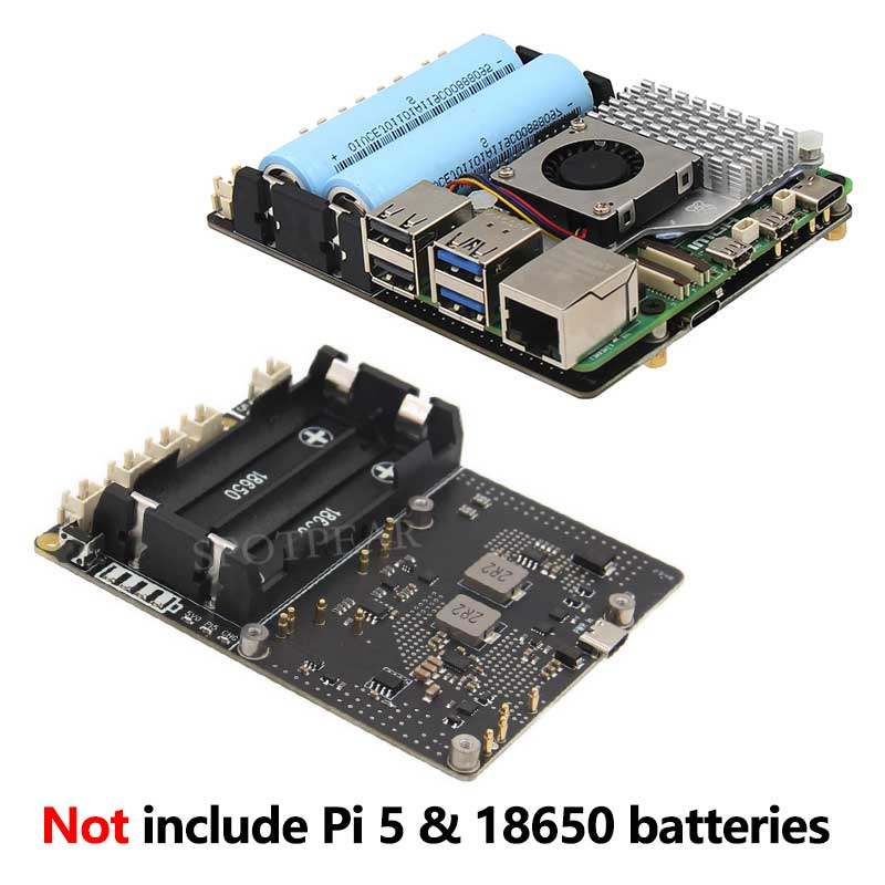 X1201 Raspberry Pi 5 UPS power - Raspberry Pi Uninterrupted Power Supply Ups 18650 review and price