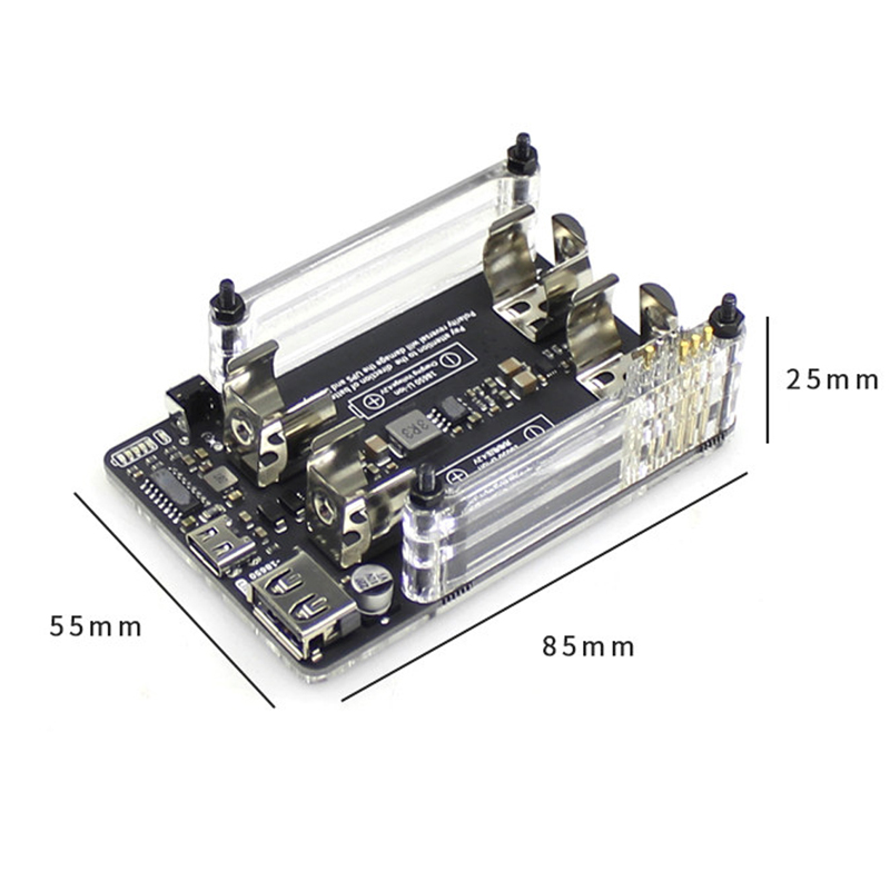 Raspberry Pi 4B 3B+ 3B 5V 3A U - Raspberry Pi Uninterrupted Power Supply Ups 18650 review and price