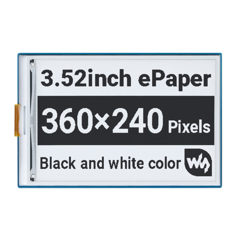 3.5Inch E-Ink E-Paper Display  - Raspberry Pi 4 8Gb Ram Kit review and price