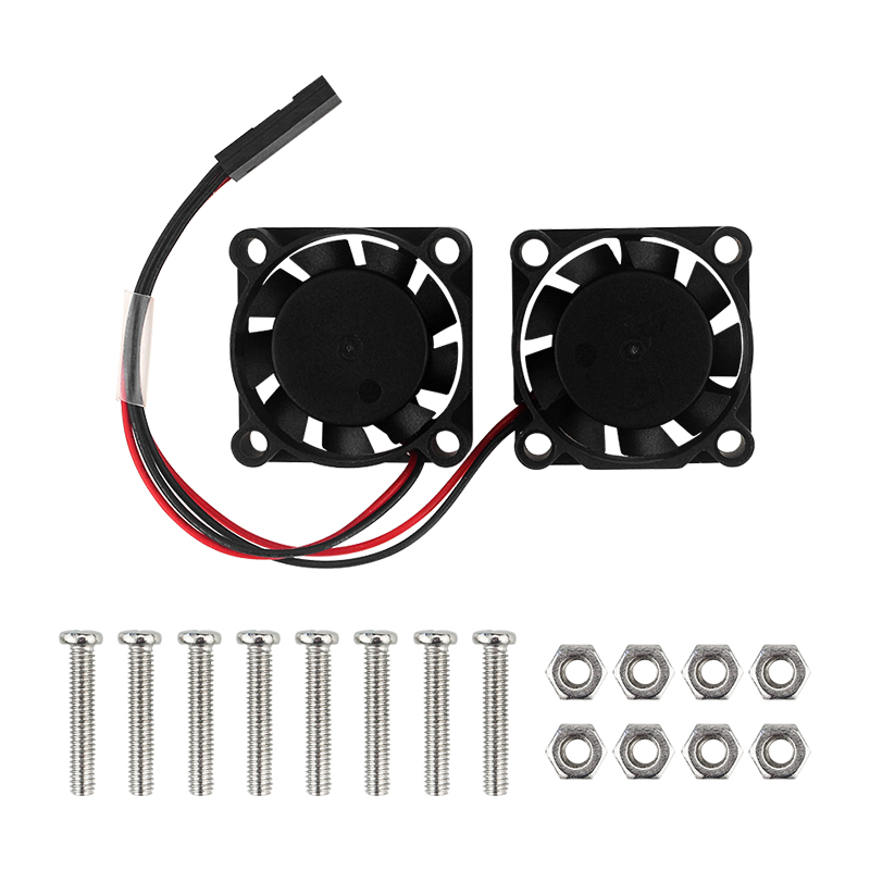 Dual Radiator Fan for Raspberr - Raspberry Pi Water Cooling Kit review and price