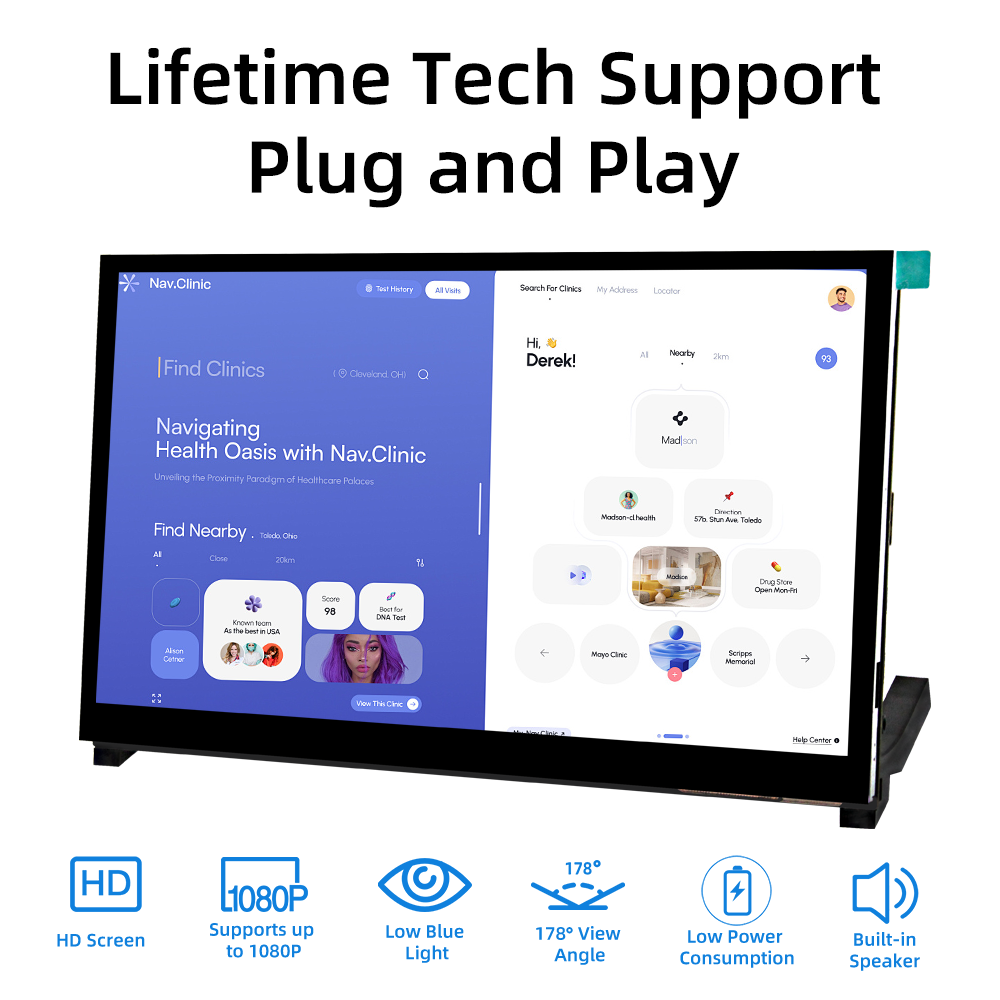 iPistBit 10.1 Inch Capacitive  - Raspberry Pi 10.1 Inch Capacitive Touch Screen Ips review and price