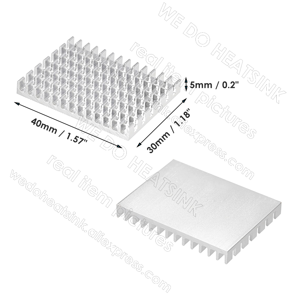 WE DO HEATSINK 30*40*5mm Witho - Raspberry Pi Water Cooling Kit review and price