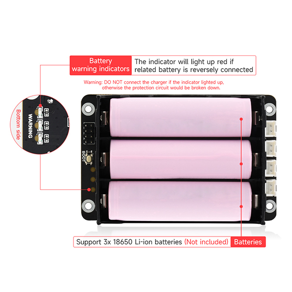 Raspberry Pi 5 UPS HAT Support - Raspberry Pi Uninterrupted Power Supply Ups 18650 review and price