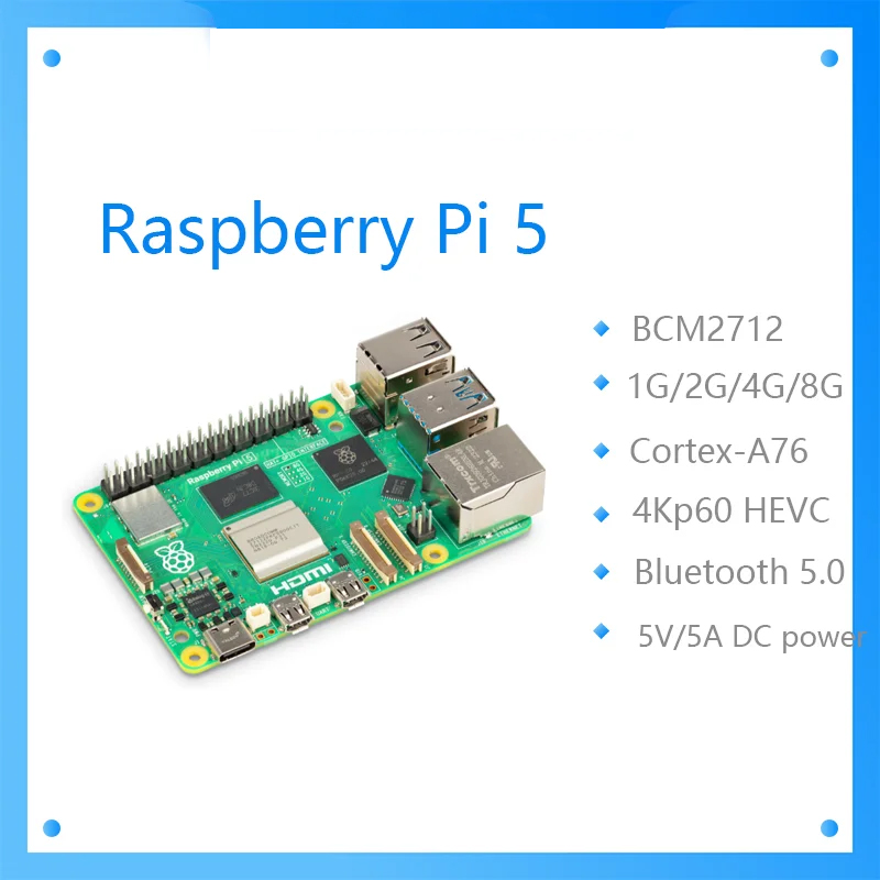 Official Original Raspberry Pi - Raspberry Pi 5 8Gb Board review and price