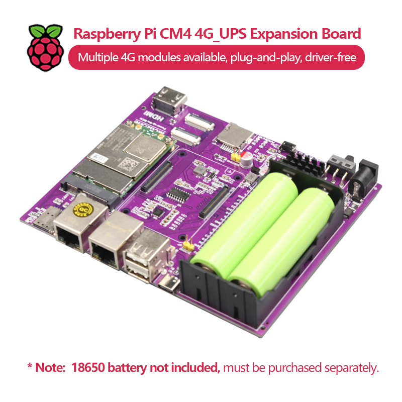 Raspberry Pi CM4 4G_UPS Uninte - Raspberry Pi Uninterrupted Power Supply Ups 18650 review and price