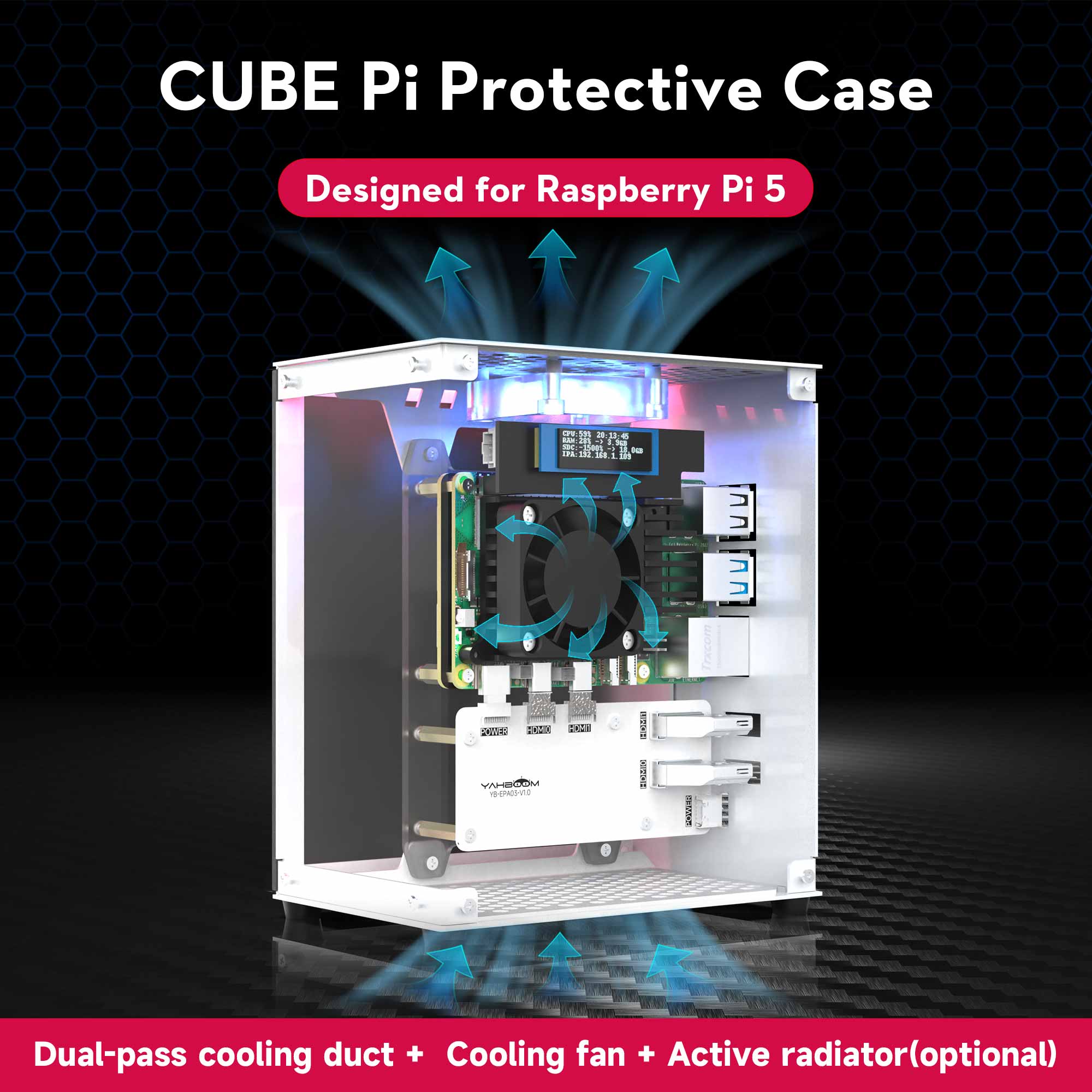 Raspberry Pi 5 Case Protective - Raspberry Pi 5 8Gb Board review and price