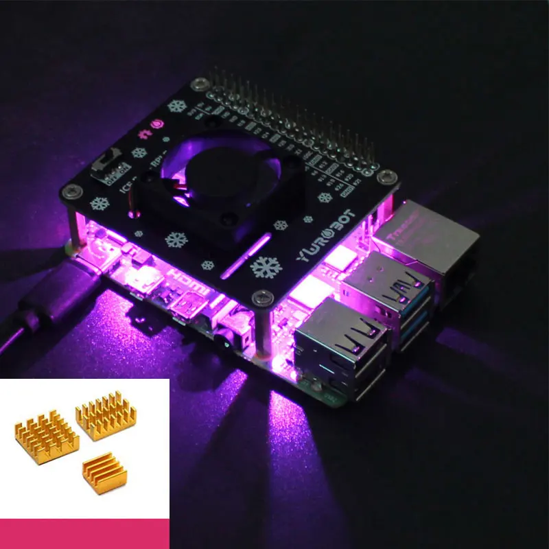 Active Cooling HAT For Raspber - Raspberry Pi Water Cooling Kit review and price